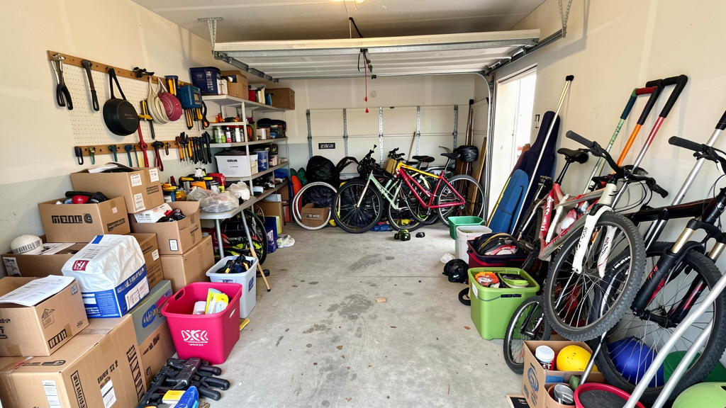 Garage before
